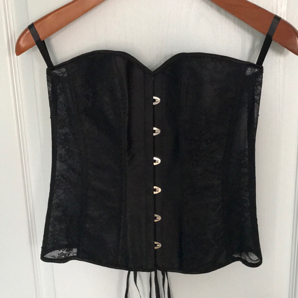 Adore Me black corset